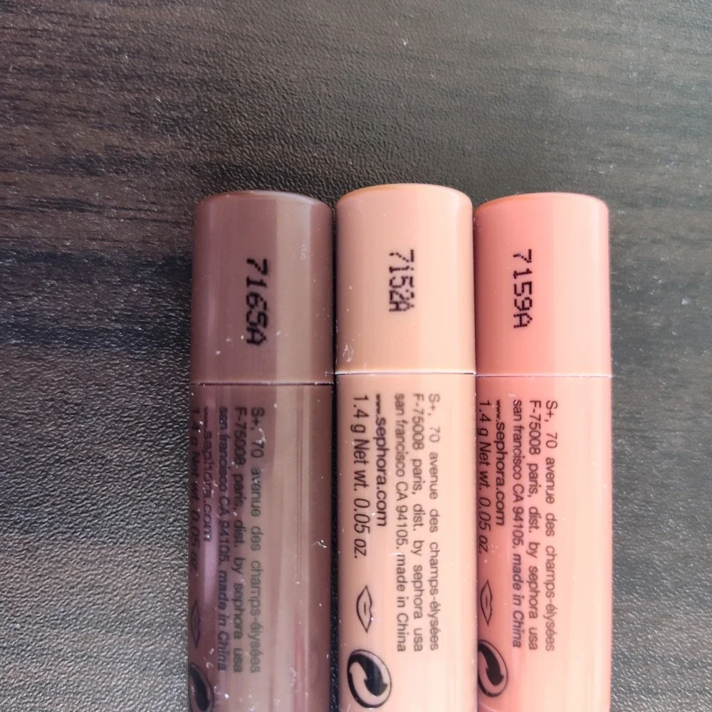 Sephora lip crayon pencils Coral Chocolate Sand cosmetics beauty glamorous fun